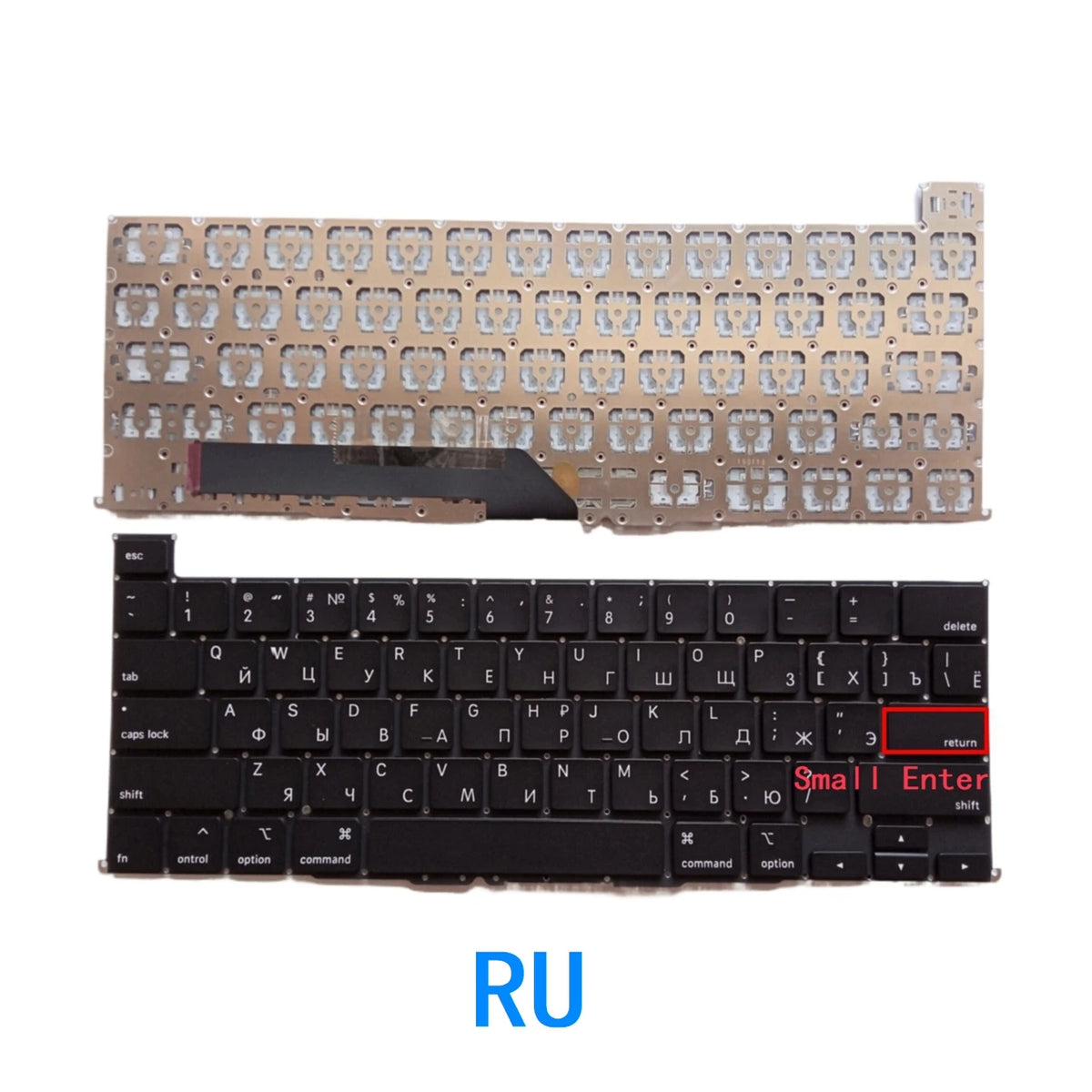 New US Russian Spanish UK Arab Language  Keyboard For Apple MacBook Pro Retina 16" A2141 2019 Year Replacement Keyboard MACBOOK laptop repair parts