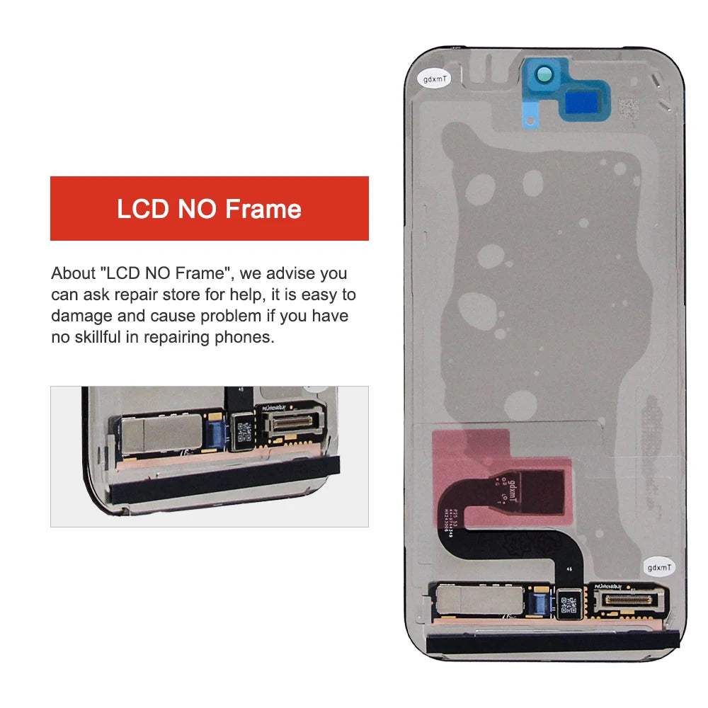 High Quality 6.3'' AMOLED For Google Pixel 10 Pro LCD Display Touch Screen GEHN3 G4QUR GN4F5 Replacement parts Google phone repair parts