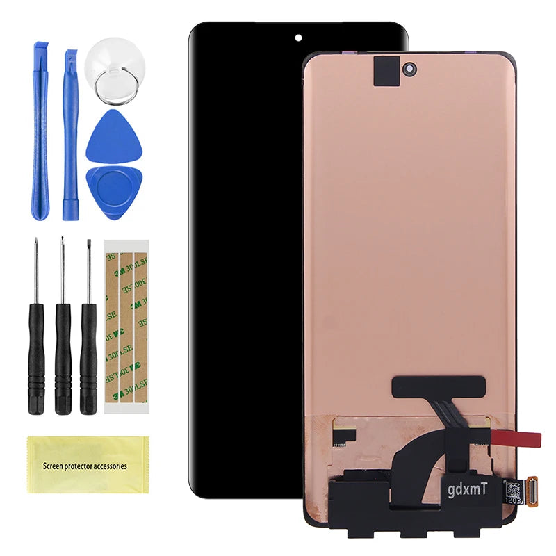 6.78" AMOLED For VIVO X90 LCD Touch Screen For VIVO X90S X90 Pro LCD Display Touch Screen Digitizer Replacement Parts Tested Vivo phone repair parts