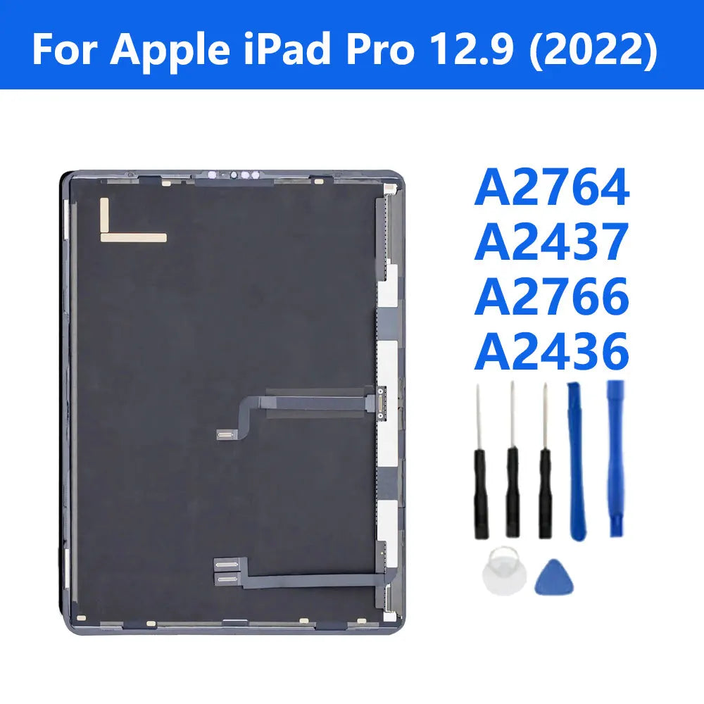 For Apple iPad Pro 12.9 (2022) Touch Screen Digitizer Panel & LCD Display Assembly Replacement For iPad A2764/A2437/A2766/A2436  iPad repair parts