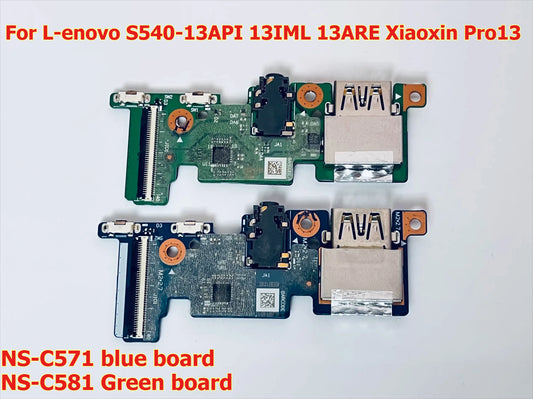 USB audio jack daughter board For Lenovo S540-13API 13IML 13ARE Xiaoxin Pro13 GS341 NS-C581 GS340 NS-C571 5C50S25011 5C50S25010 Lenovo laptop repair parts