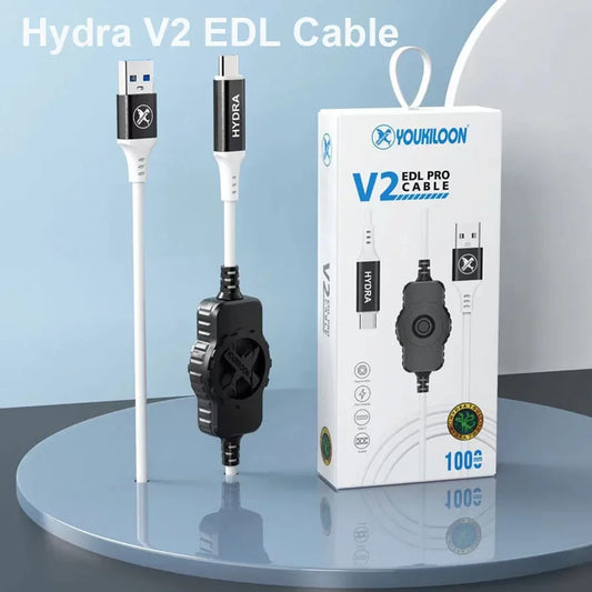 NEW HYDRA V2 EDL PRO Type-C USB Cable for Hydra Dongle Hydra V2 EDL cable for type c Qualcomm devices Professional Repair Tools