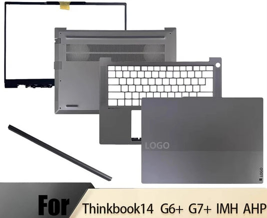 Cover Case for Think Book 14 G6 + G7 + AHP IMH LCD Back top back cover bezel frame bottom cover case hinge upper palmrest Shell