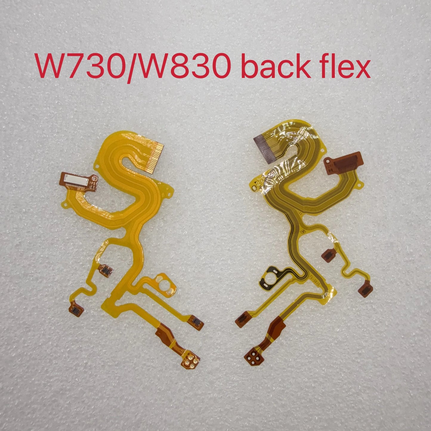 1PC NEW Lens Back Main Flex Cable For SONY DSC-W730 DSC-W830 W730 W830 WX60 WX80 Digital Camera Repair Part (With sensor+Socket)  Digital Camera repair parts