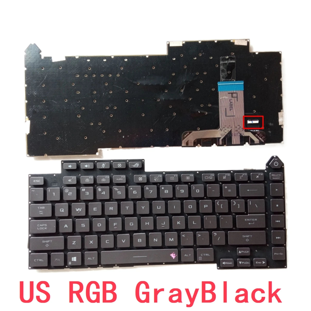 New US UK Laptop RGB Keyboard For ASUS Rog Strix G15 G513 G513RW G513RC G513RM G513QR G513QE G513IM G513IE G513IC ASUS laptop repair parts