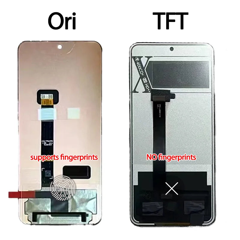 TFT Edge50 Neo Display Screen For Motorola Edge 50 Neo LCD Display Touch Screen Digitizer XT2409-1 Screen Parts Motorola phone repair parts