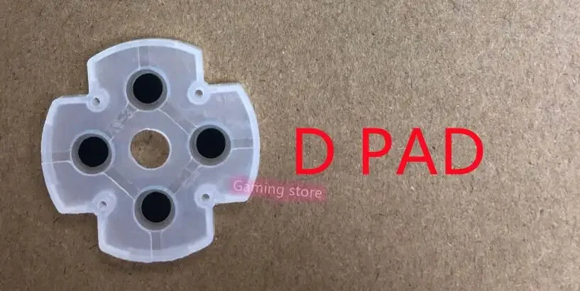 100pcs Silicone conductive Rubber Pads ABXY D Pad Buttons for Playstation 4 PS4 game pad Controller JDM-050-055 030 040 001 011  Game console repair parts