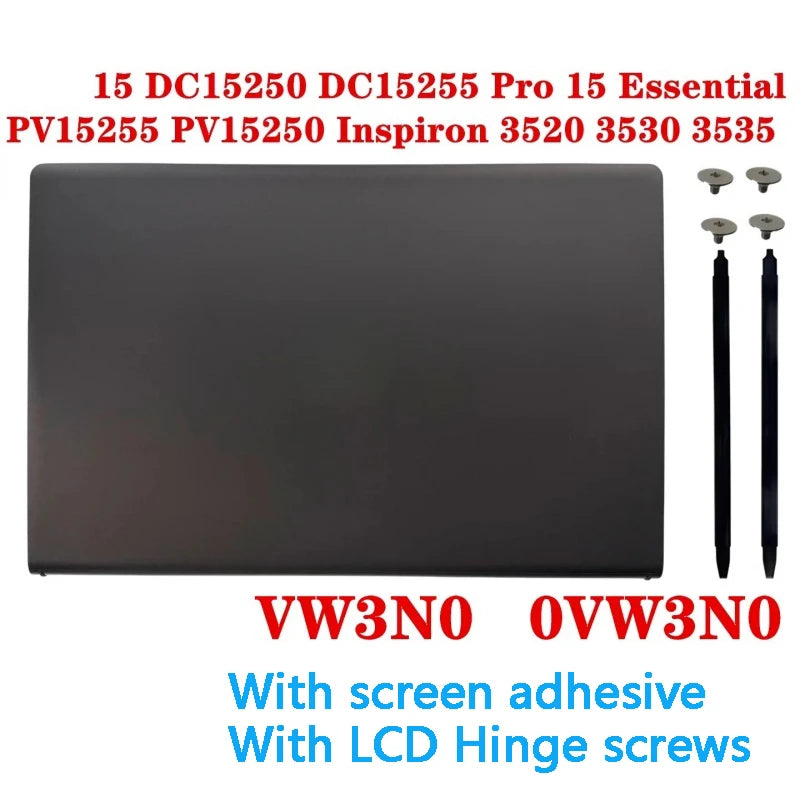 NEW ORIGINAL Laptop Replacement Lcd Back Cover Case For Dell Pro 15 Essential PV15250 PV15255 DC15255 DC15250 06PTYR 0VW3N0 Dell laptop repair parts