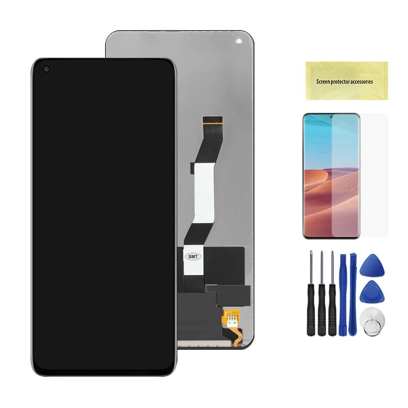 Screen for Xiaomi Mi 10T Pro 5G Lcd Display Digital Touch Screen With Frame Assembly for Xiaomi Mi 10T 5G M2007J3SY Replacement Xiaomi phone repair parts