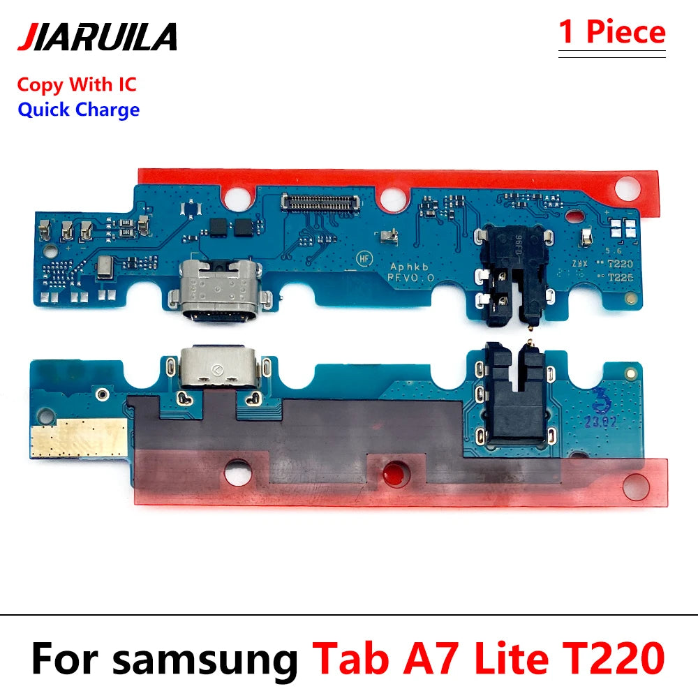 For Samsung Tab A7 Lite T220 T225 USB Charging Dock Connector Port Board Flex Cable Samsung phone repair parts