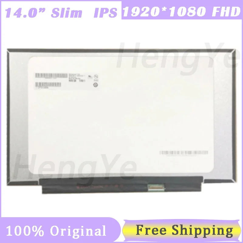 14 inch laptop IPS Lcd Screen 1920*1080 30 PIN B140HAN04.0 N140HCA-EAC B140HAN04.1 B140HAN04.E