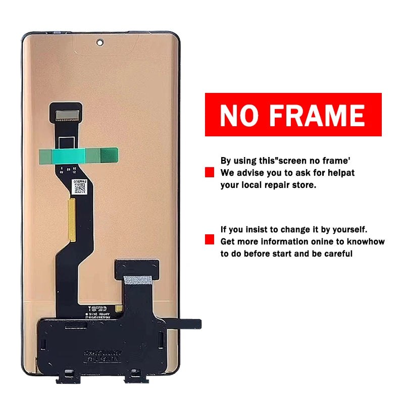6.67"Inch P-OLED For Motorola Moto G85 LCD Display Touch Screen Sensor Digiziter Assembly For Moto G85 XT2427-3 Screen Motorola phone repair parts