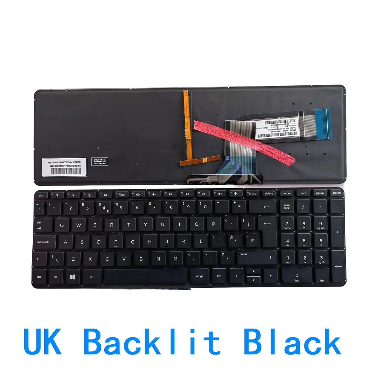 New US Russian Spanish UK Laptop Backlit Keyboard For HP Pavilion 15-P 17-P 17-F 15Z-P 15T-P 15- Envy 15-K 17-K 15-P  HP laptop repair parts