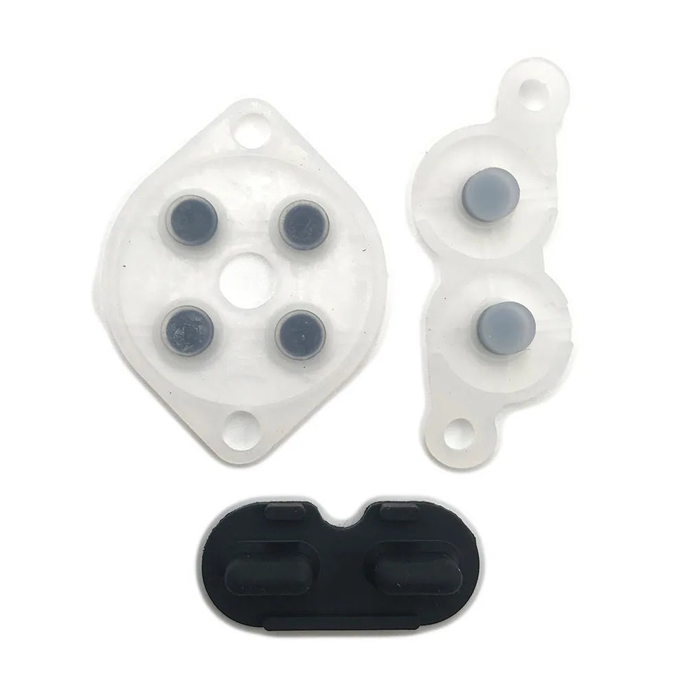1set-10set Rubber Replacement Parts For NES FC PC Controller Joy Pad Silicon Conduct Rubber Button Game console repair parts