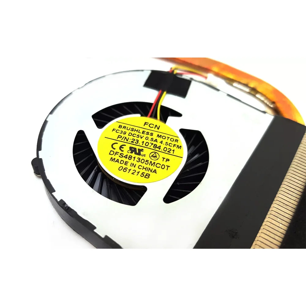 Original For Dell Inspiron 15 3542 Laptop Fan Heatsink CPU Cooler Cooling CN-09W0J6 09W0J6 DELL laptop repair parts