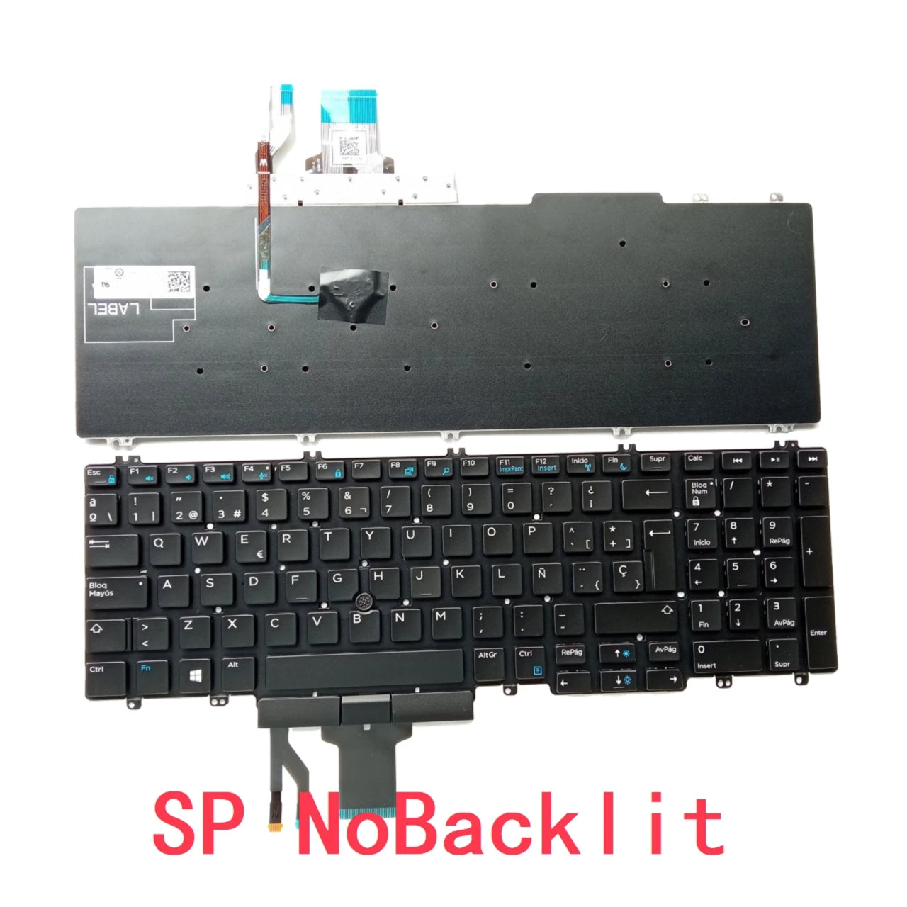 New US Russian Spanish Latin Brazil Portuguese Laptop Backlit Keyboard For Dell Precision 7530 7540 M7530 E7530 7730 7740 02JWKFDell laptop repair parts