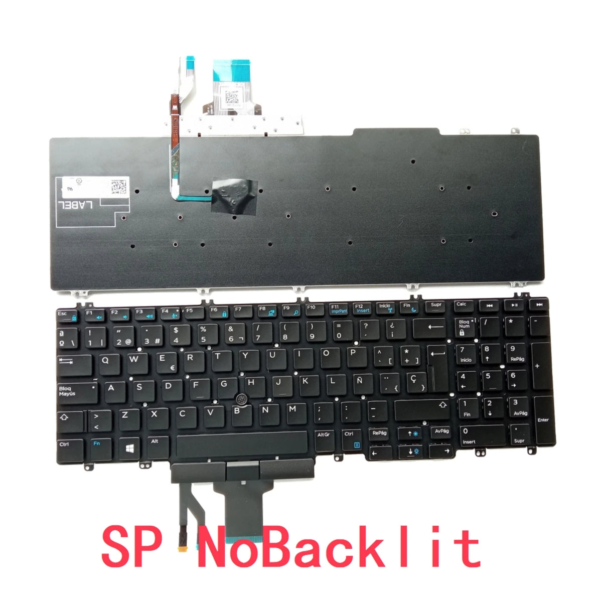 New US Russian Spanish Latin Brazil Portuguese Laptop Backlit Keyboard For Dell Precision 7530 7540 M7530 E7530 7730 7740 02JWKFDell laptop repair parts