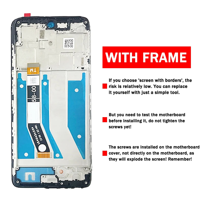 6.5“IPS For Moto G73 LCD For Motorola Moto G73 5G LCD Touch Screen Digitizer Assembly Replacement XT2237-1 Display Screen Motorola phone repair parts