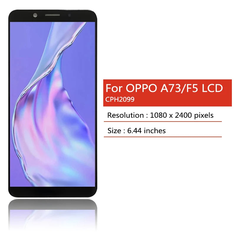 6.0“ IPS For OPPO F5 Youth CPH1725 CPH1723 CPH1727 LCD Display Touch Screen Digitizer Assembly Parts For Oppo F5 LCD Display  Oppo phone repair parts