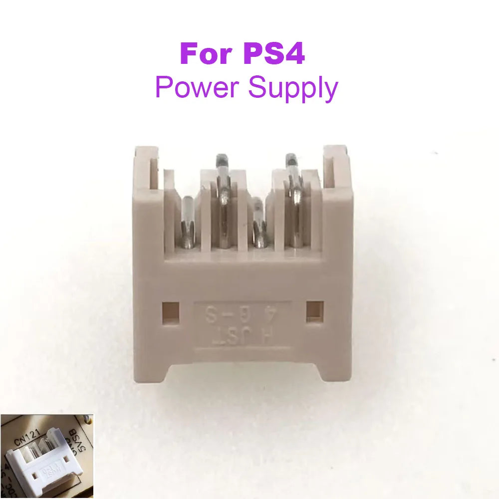 2Pcs For PS4 PS5 Handle Charging Battery Contact Connector L2 R2 Ribbon Contact Clip Socket JDM-001 011 030 040 050 BDM-010 Game console repair parts