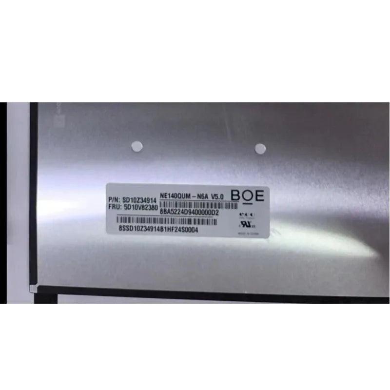 14 Inch Laptop Screen For Lenovo ThinkPad T14 Gen 1 P14s Gen 1 500nits MNE001EA1-4 MNE001EA1-1 NE140QUM-N6A 3860*2160 UHD 40pins Lenovo laptop repair parts