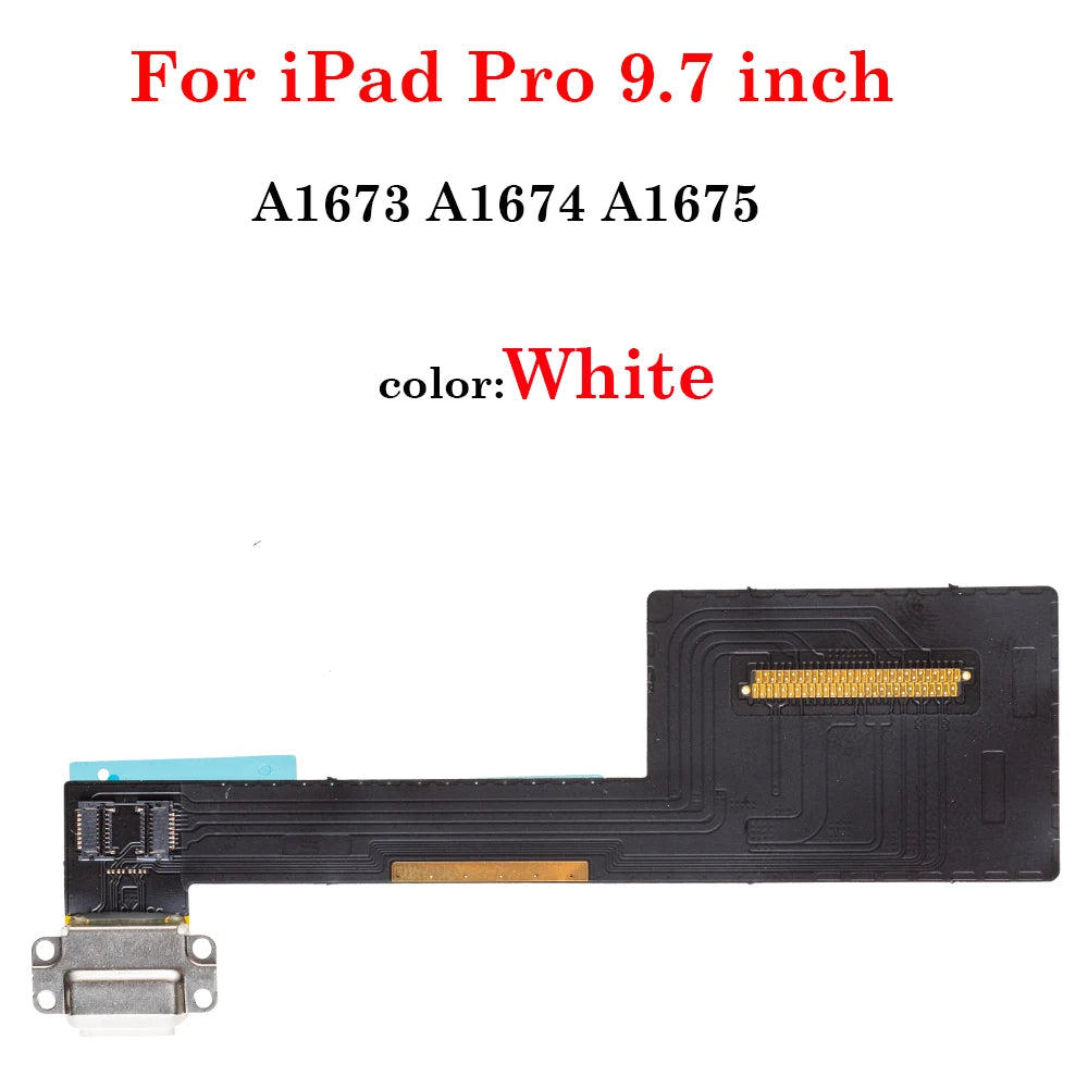 USB Charging Charger Port Dock Connector Data Flex Ribbon For iPad Pro 9.7 10.5 11 12.9  inch 1st 2nd 3rd 4th 5th Generations iPad tablet repair parts