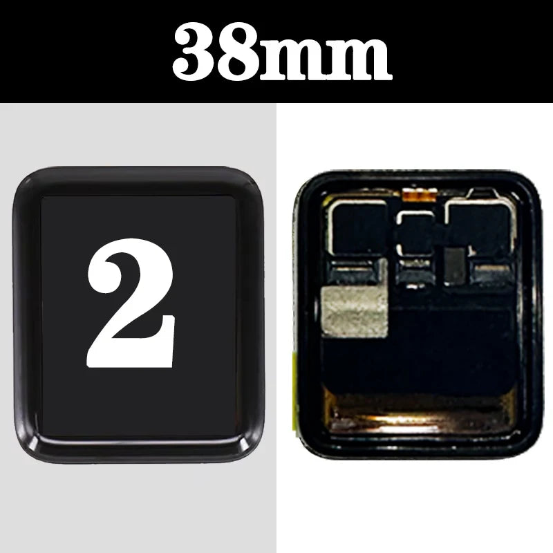 OLED for Apple Watch Series 1 2 3 4 5 6 SE 7 LCD Touch Screen Display Digitizer Assembly iWatch Substitution 38/42/40/44/41/45mm iWatch repair parts