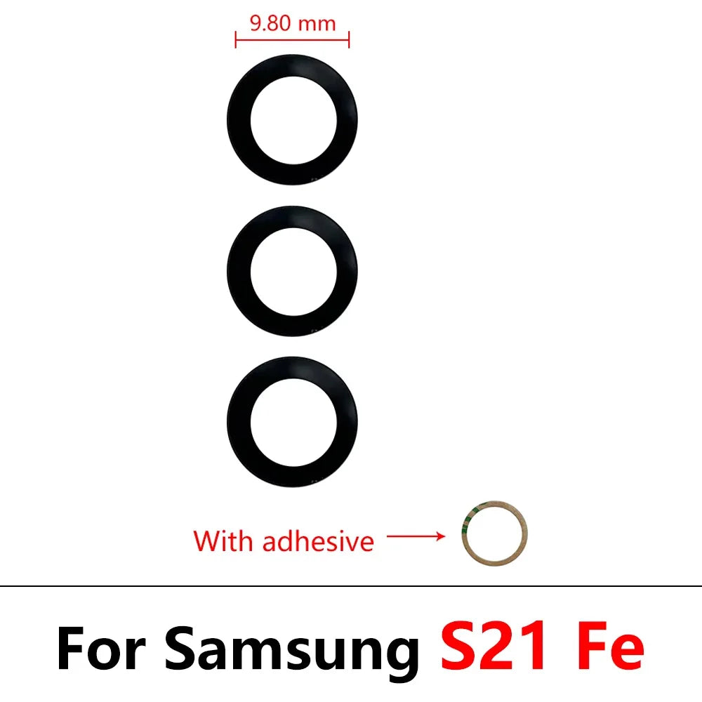 New Camera Glass Lens Back Rear Camera Glass Lens For Samsung S20 S21 S22 S23 S24 Plus Ultra FE 5G With Adhesive Sticker Samsung phone repair parts