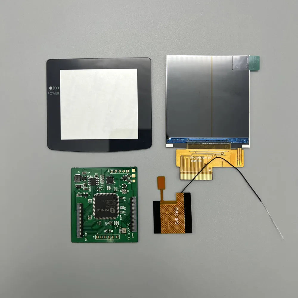 2.6' IPS High Brightness LCD Screen Is Suitable for Nintendo Game Boy Color IPS GBC LCD Support Pixel Display Game console repair parts