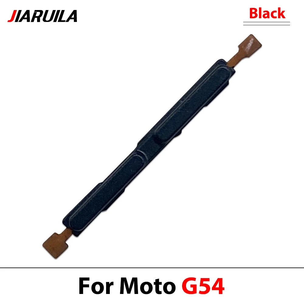 10Pcs, Side Key Power and Volume Button Key For Motorola Moto G04 G14 G24 G34 G54 G84 Replacement Parts Motorola phone repair parts