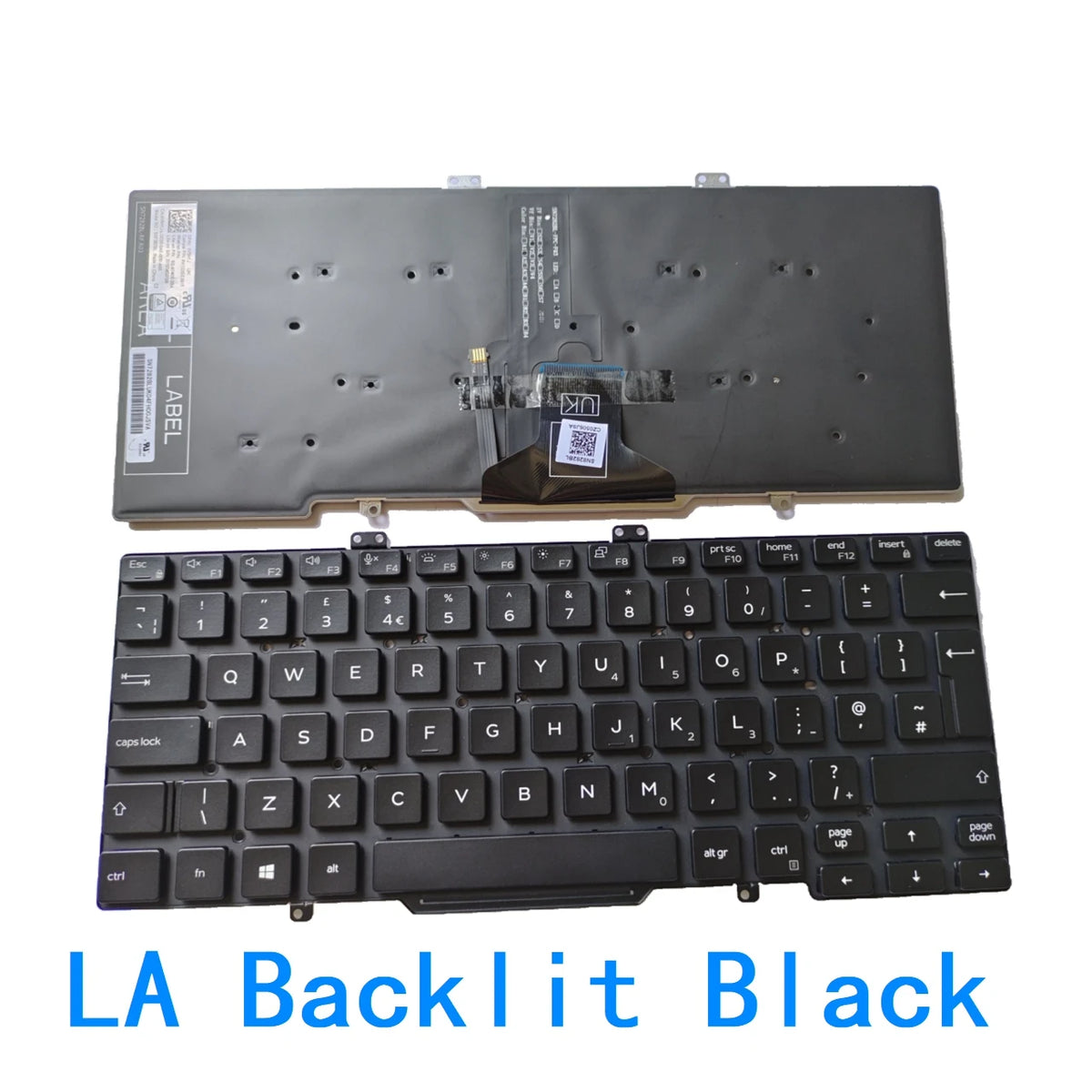 New US Latin language  Backlit Keyboard For Dell Latitude 5420 5421 7420 7520 Replacement Keyboard 0CW3R5 PK1330S1B00 0CM7JHDell laptop repair parts