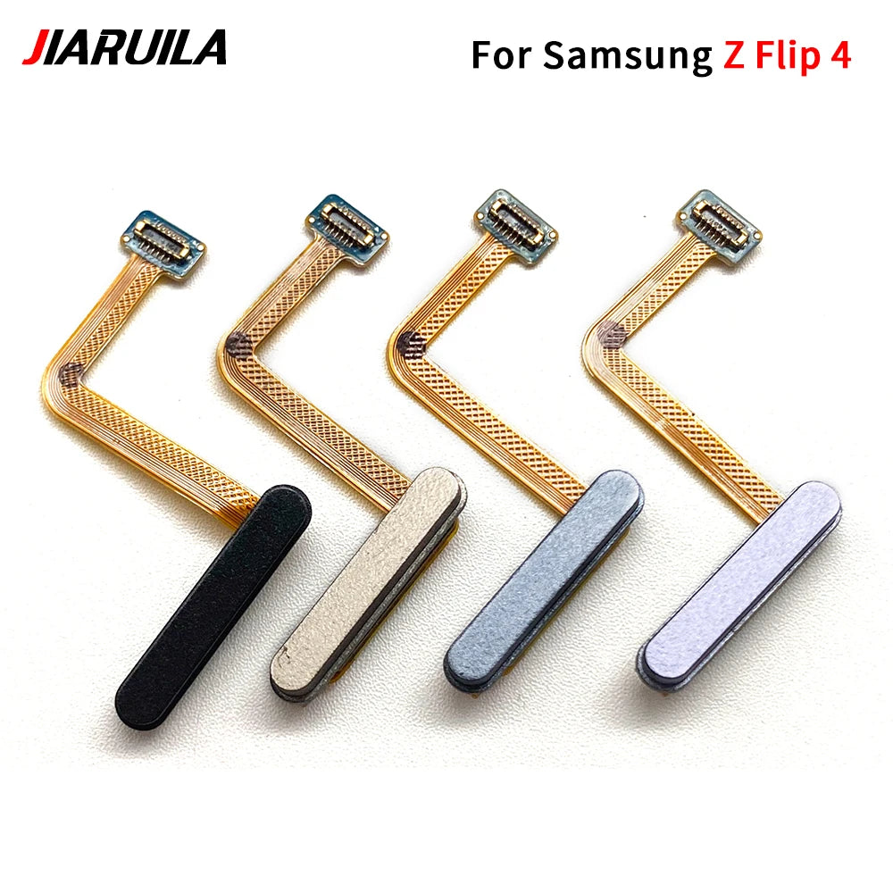 Fingerprint Home Button Fingerprint Menu Return Key Recognition Sensor Flex Cable For Samsung Z Flip 3 4 5 5G Samsung phone repair parts