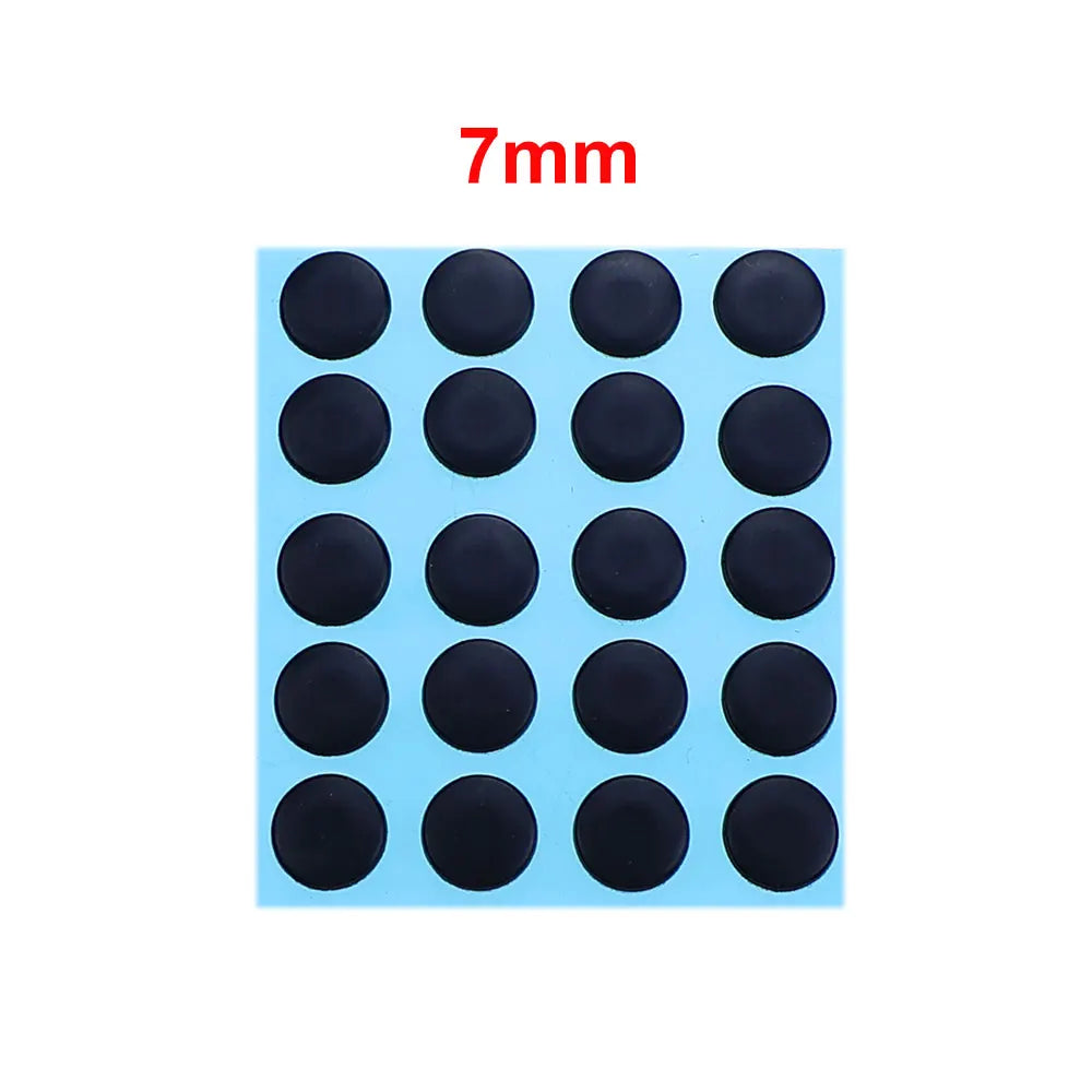 2Set 6mm 7mm Diameter ICE Version Esports Mouse Skates Mouse Feet DIY Universal Dot Mouse Pad Antii-slip Mouse Feet Sticker Game console repair parts