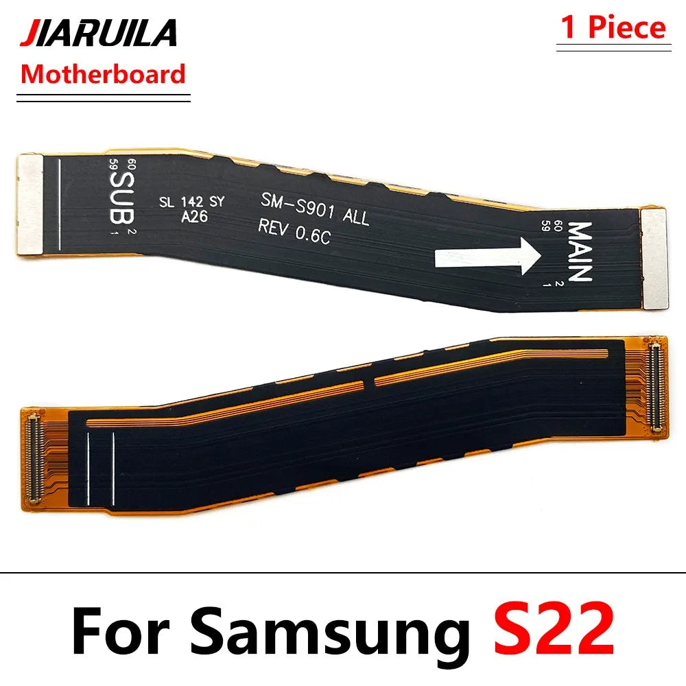 New Main Board Motherboard Mainboard Connector Board Flex Cable For Samsung S20 S21 S22 S23 S24 Plus Ultra Fe Samsung phone repair parts