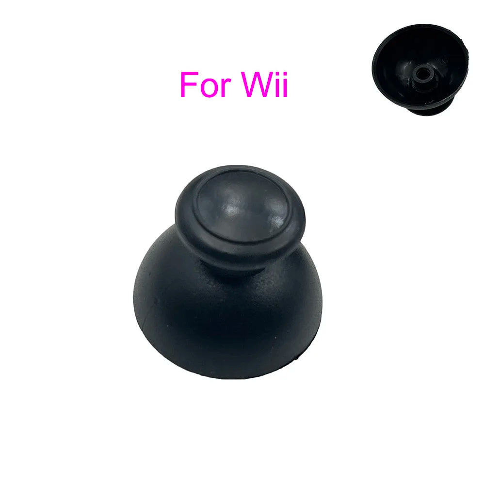 10PCS=5pairs For Wii Controller Nunchuck Analog Thumbstick Joystick Mushroom Cap Repair For Wii U Game Pad Console  & Controller Game console repair parts