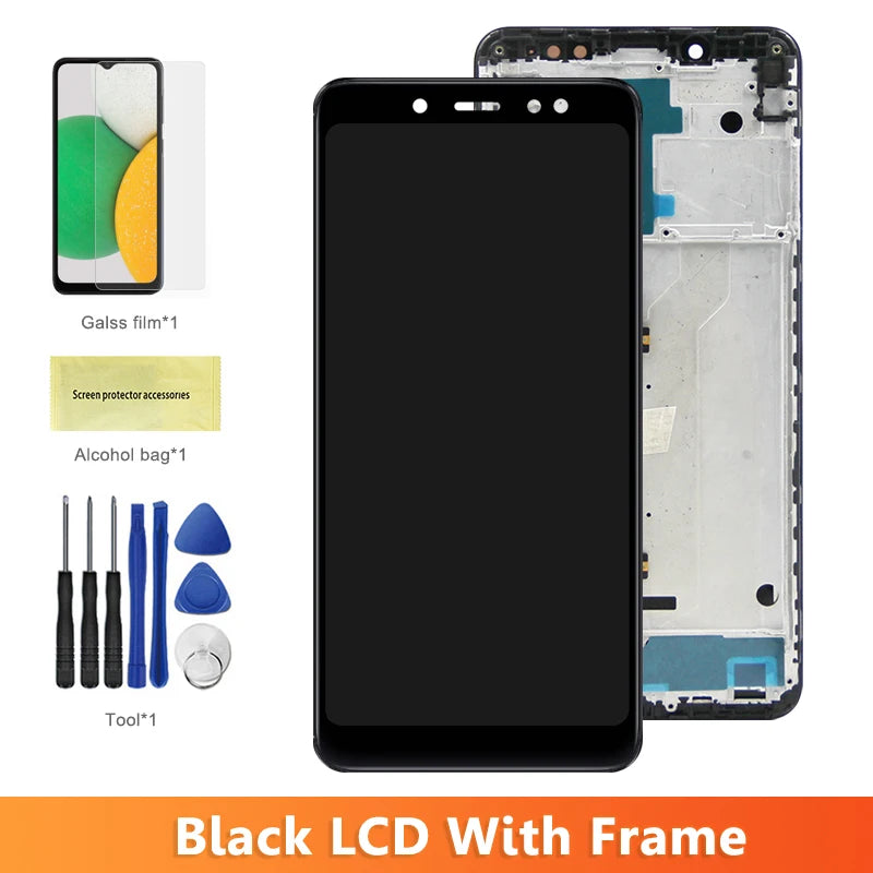 Screen for Xiaomi Redmi Note 5 Pro LCD Display Digital Touch Screen with Frame for Xiaomi Redmi Note 5 MEI7S MEI7 Replacement Xiaomi phone repair parts