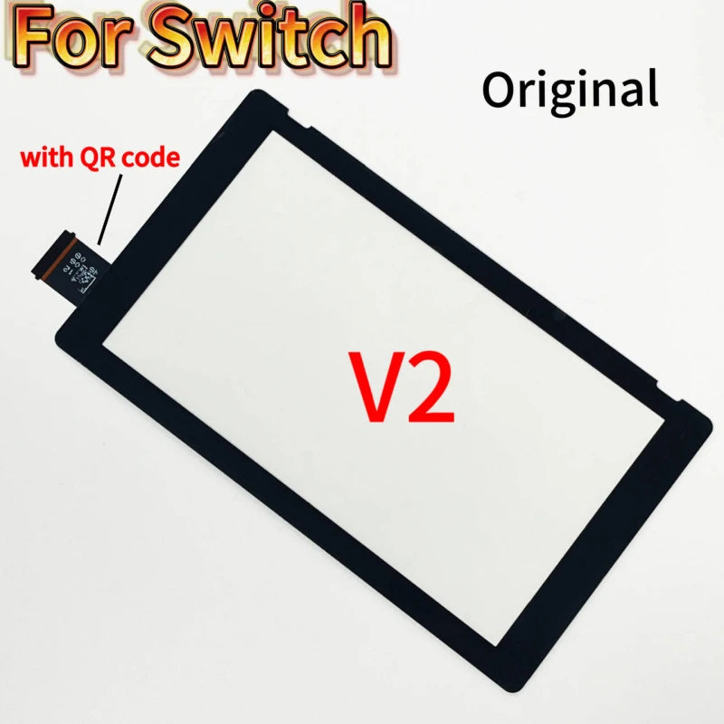1piece V2 Original New for Nintend Switch V2 Touch Screen Replacement for NS Switch Console Touch Screen Digitizer Accessories Game console repair parts