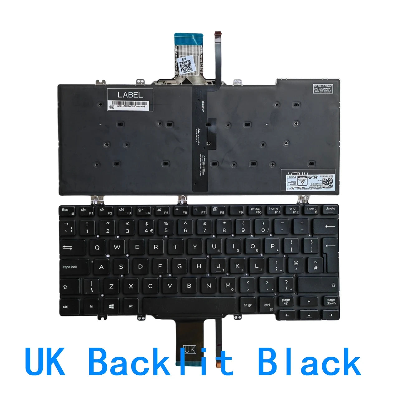New US Spanish Latin UK Brazil Portuguese Laptop Backlit Keyboard For Dell Latitude 7300 E7300 5300 2 in 1 0483X1Dell laptop repair parts