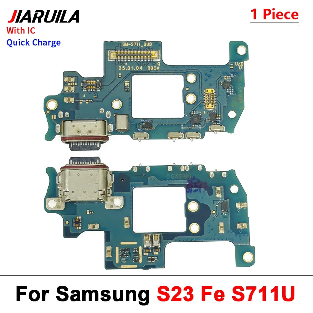 USB Charger Charging Dock Port Connector Flex Cable For Samsung S21 S22 S23 S24 S25 S26 Plus Ultra Fe 5G S911B S911U S921B Samsung phone repair parts