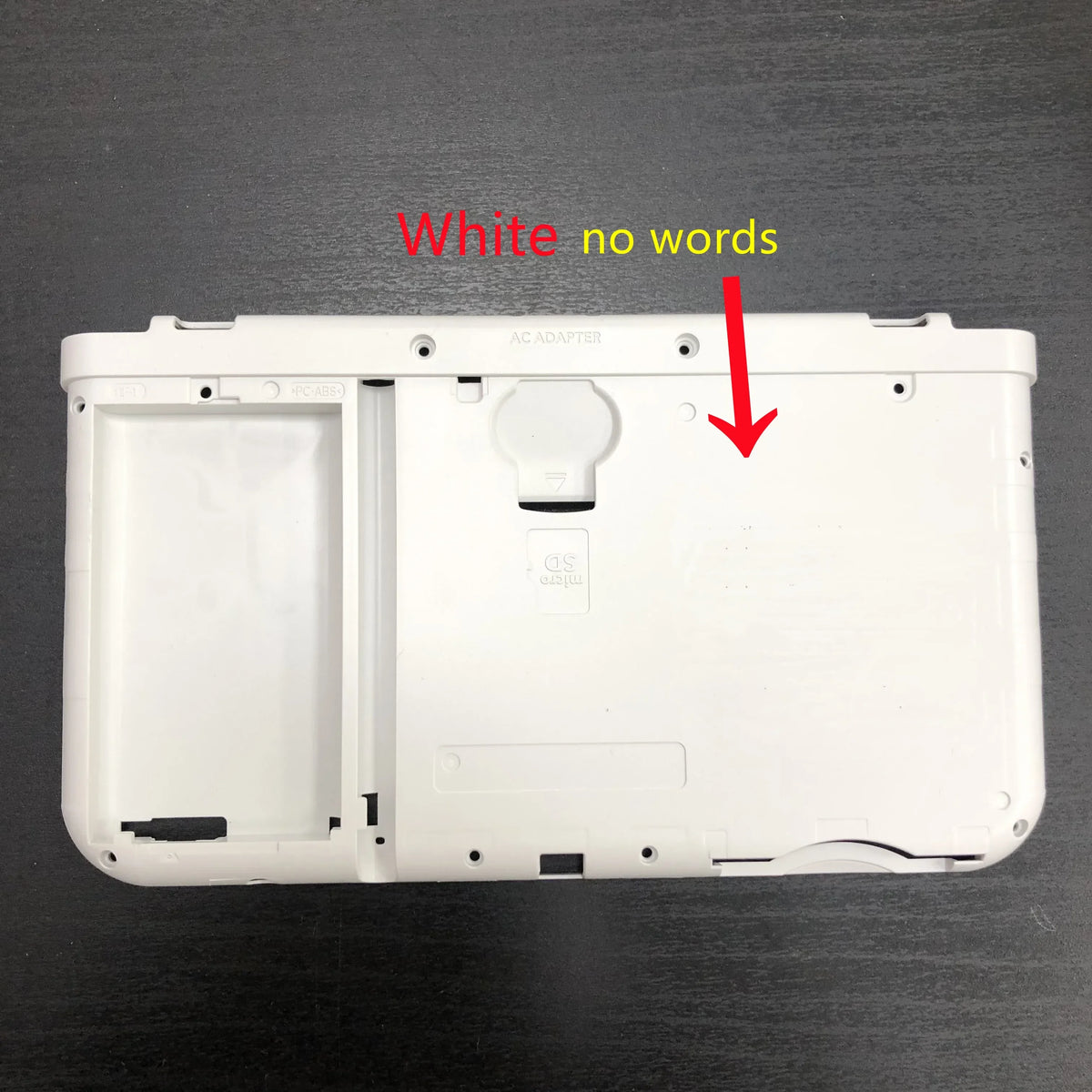 1 Piece Original for NEW 3DS XL LL 2015 Black/White/Gray/Red Colors Original Battery Cover Housing Shell Case Back Cover Plate Game console repair parts