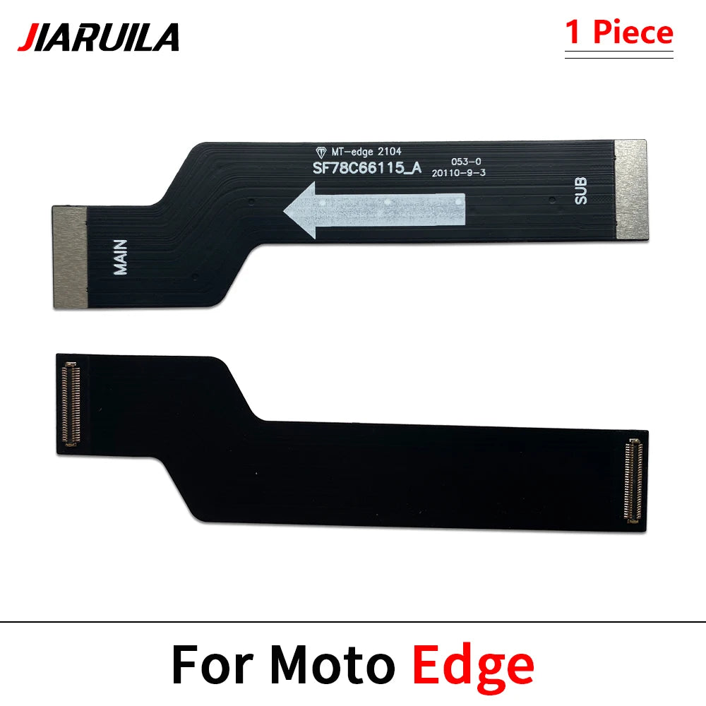 For Motorola Moto Edge 20 30 40 X30 Pro Neo Fusion Lite Ultra Plus Sim Card Reader Holder Connector Main Mainboard Flex Cable Motorola phone repair parts