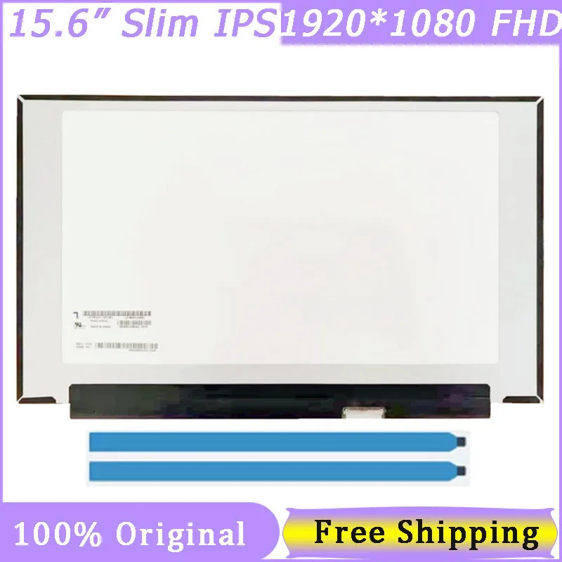 15.6 Slim 40 Pin Laptop Screen LP156WFJ SPB1 LP156WFJ-SPB1 LP156WFJ-SPB3  1920*1080 FHD IPS 120Hz Replacement Display Matrix