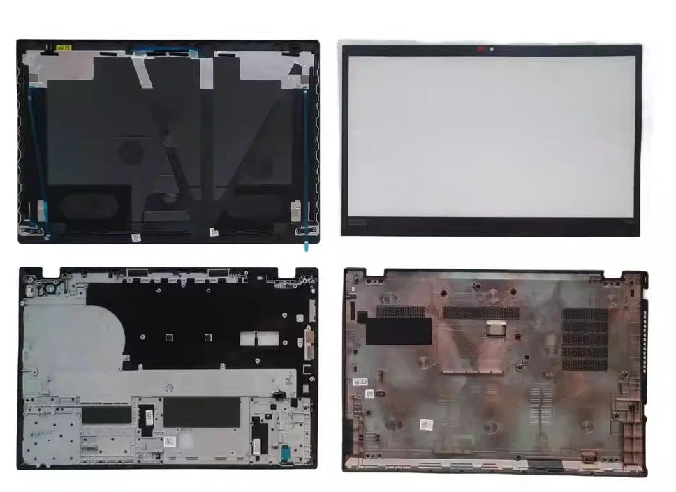 Cover case for Thinkpad T590 P53S upper lcd back housing bezel palmrest topcase shell hinge cover Lenovo laptop repair parts