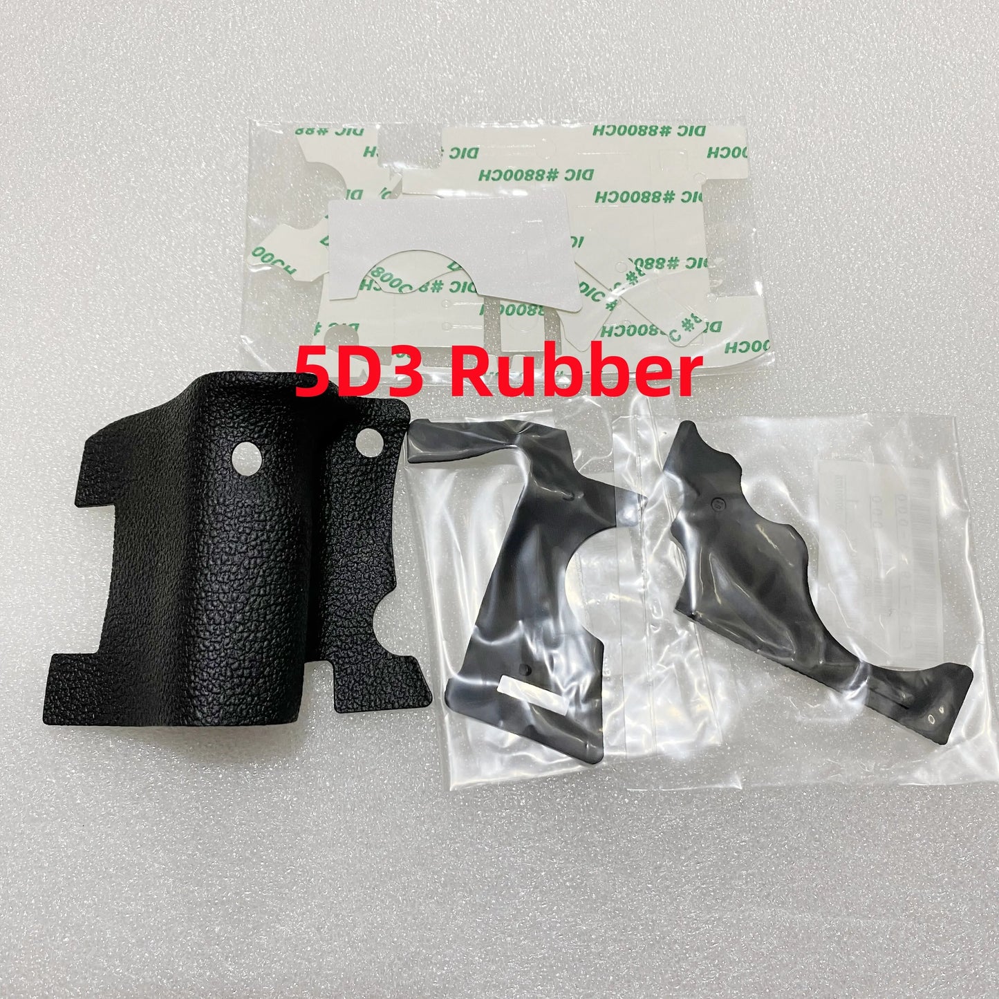 New Original Rubber Set for Canon 5D3 5DIII 5D Mark III Hands Rubber Side Rubber And Thumb Rubber Replacement Parts  Digital Camera repair parts