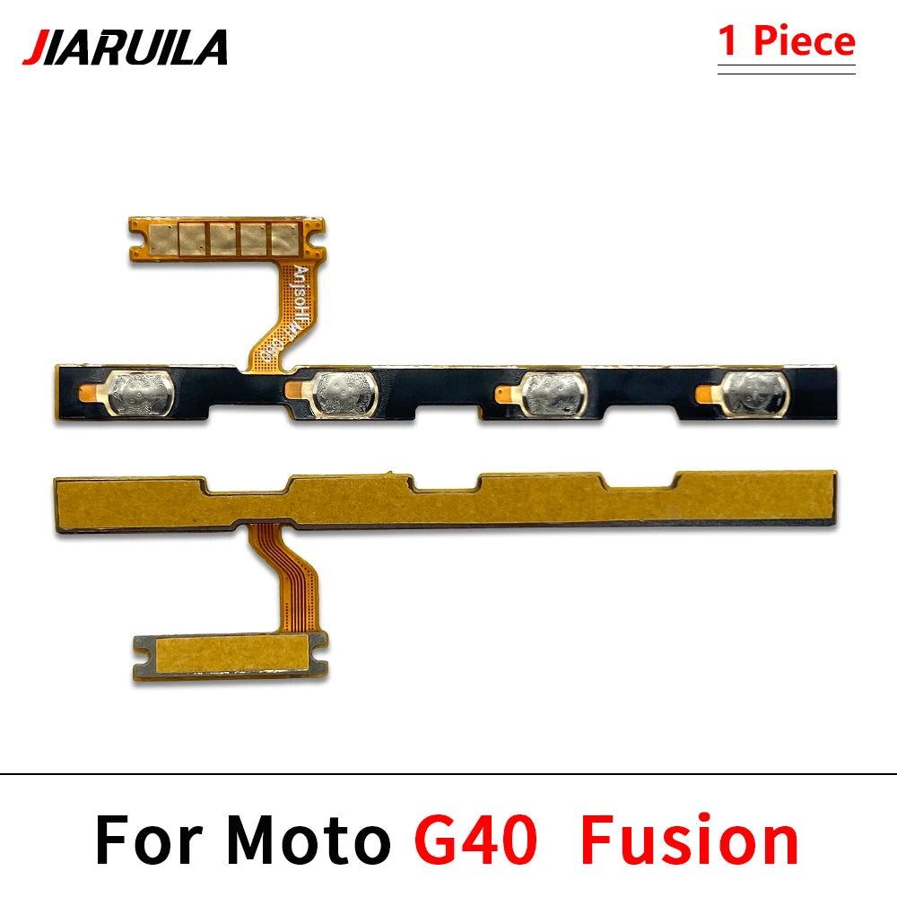 Power on off Volume Key Button Flex Cable For Motorola Moto G10 G20 G30 G100 G200 G50 G60 G60s G31 G51 G71 G22 G32 G52 G62 5G Motorola phone repair parts