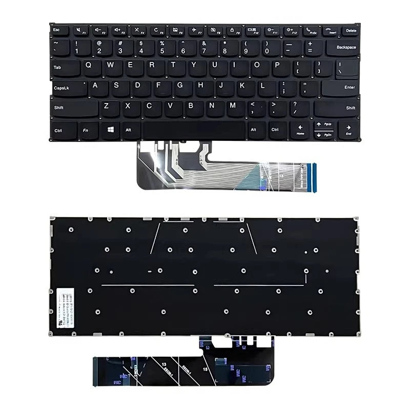 Upper case keyboard for Lenovo ThinkBook 14IIL K4e-IML E4-IIL V340-14 V6-14IIL c shell cover topcase palmrest keyboard Lenovo laptop repair parts