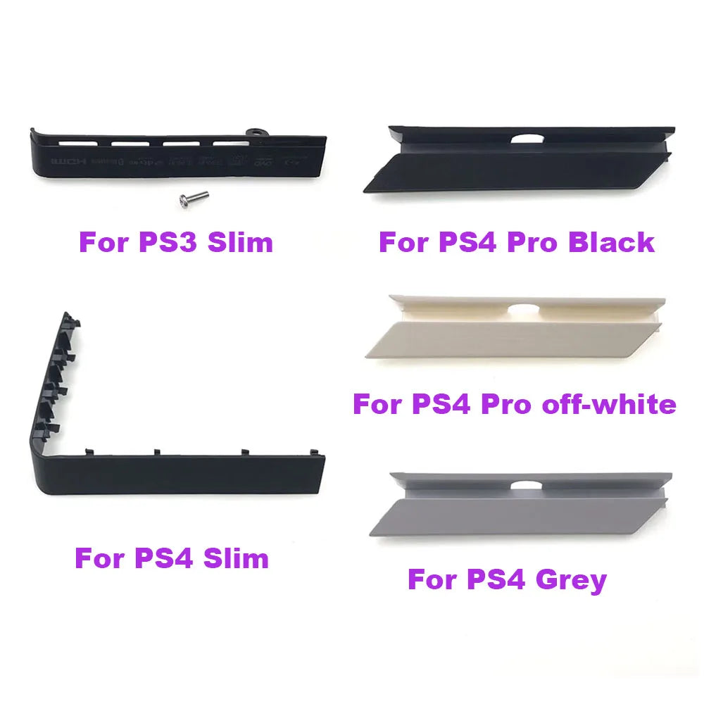 For PS4 Pro/Slim Console Housing Case HDD Hard Drive Bay Slot Cover Plastic Door Flap For PS3 Slim 2000 3000 Hard Disk Cover Doo Game console repair parts