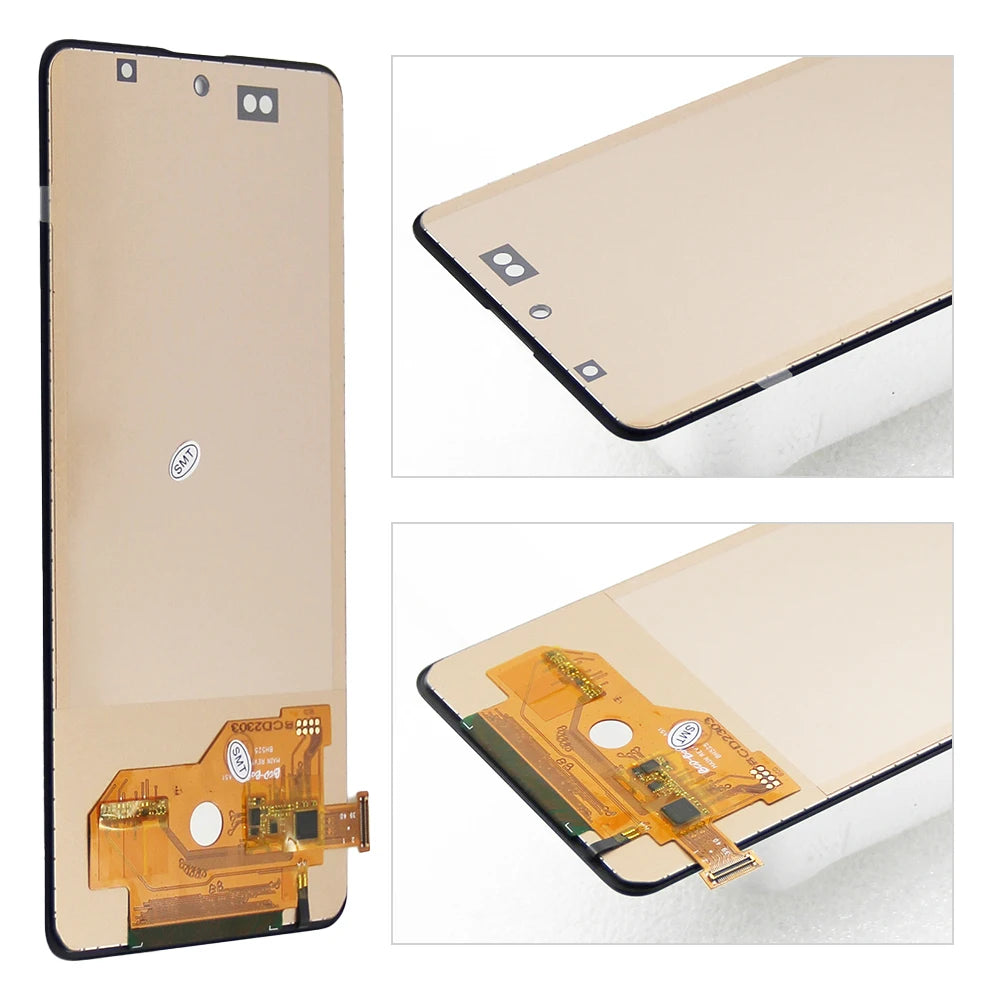 6.5" Super AMOLED Screen for SAMSUNG Galaxy M31S M317 M317F Lcd Display Touch Screen Digitizer with Frame Assembly Replacement Samsung phone repair parts
