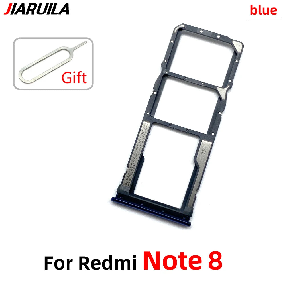 New SIM Card Tray Slot Holder For Xiaomi Redmi Note 5 6 8 7 Pro Replacement Parts  Xiaomi  Xiao mi phone repair parts