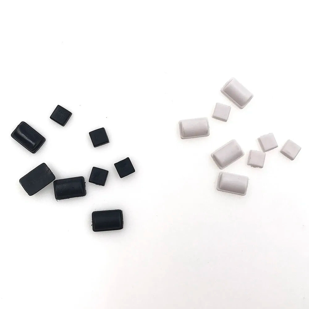 1-5Set For Nintendo Console WII Non-slip Rubber Pad Dust Plugs Screw Feet Cover Replacement Game console repair parts